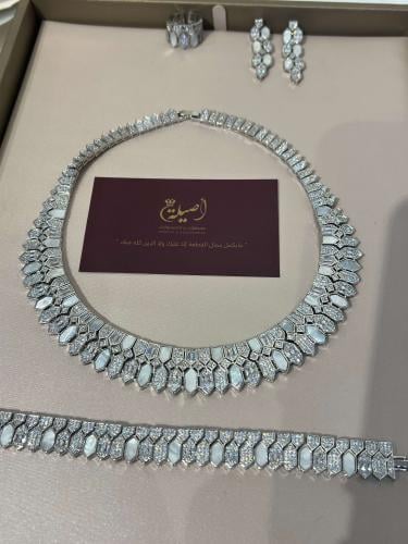 طقم بولغاري فضي