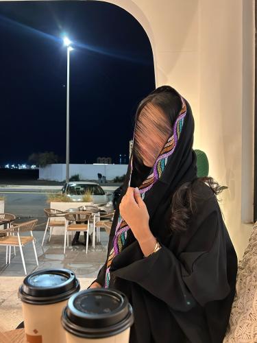مسفع قماش ليزر اسود