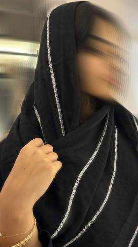 مسفع لينن اسود وفضي