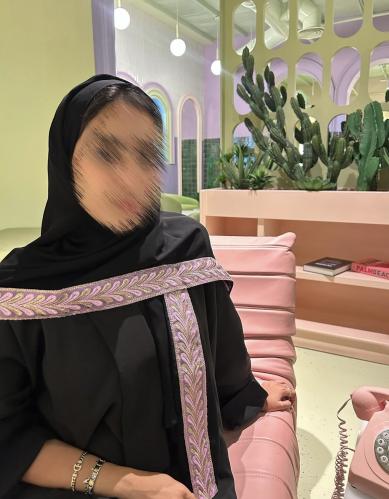 مسفع قماش ليزر اسود
