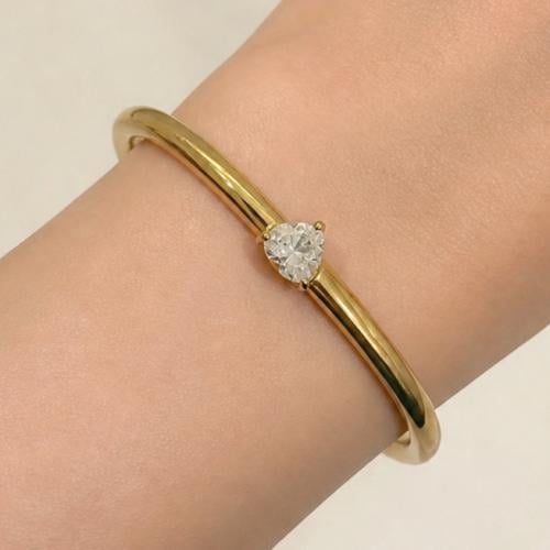 Heart bangle