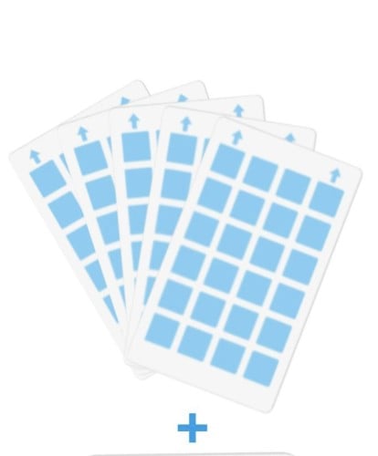 شرائح لاصقة ( تستخدم لجهاز المصيدة)