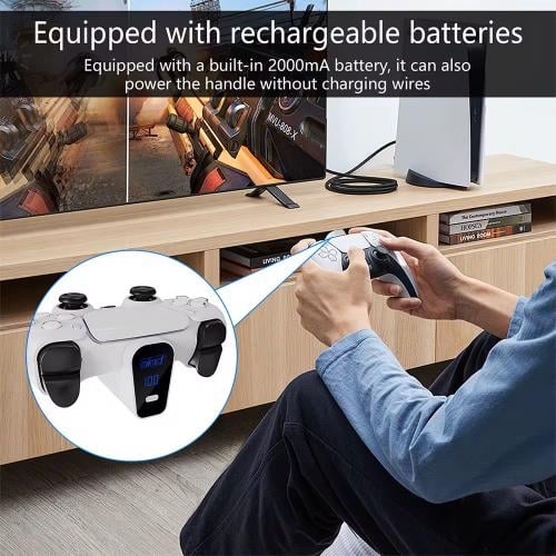 Rechargeable battery pack for PS5 controller