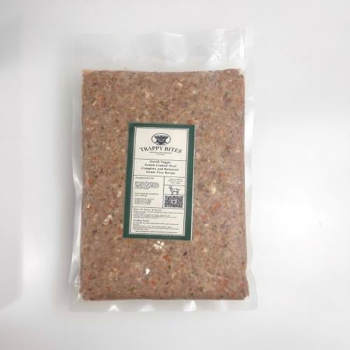 وجبة ماعز طبيعية متكاملة للكلاب 600 جم (خيار مطبوخ...