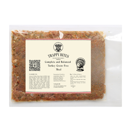 وجبة الديك لرومي والاحشاء النيئة متوازنة للقطط– 15...