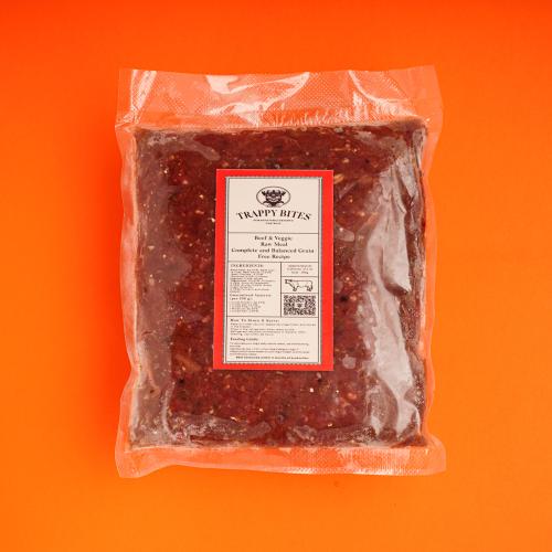 Natural Beef Recipe for Dogs – Raw