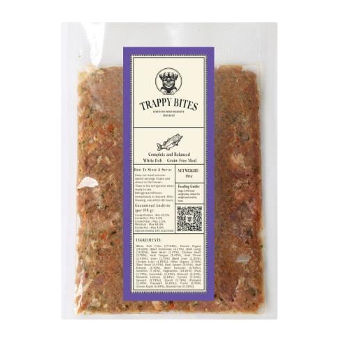 وجبة السمك والاحشاء النيئة متوازنة للكلاب – 150 جم