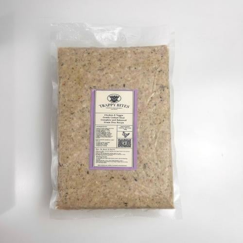 وجبة الدجاج الطبيعية المتكاملة للكلاب 600 جم (مطبو...