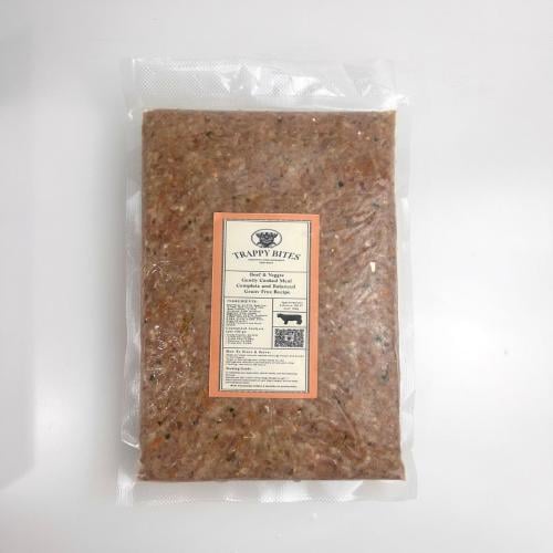 وجبة لحم بقري طبيعية المتكاملة للكلاب 600 جم (خيار...