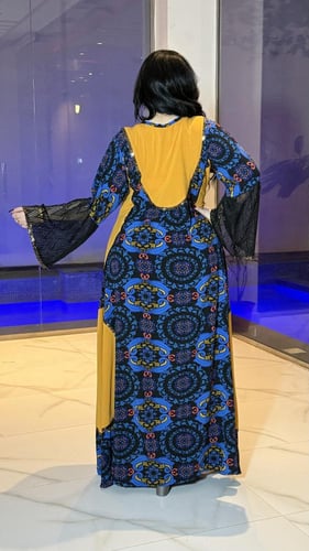 جلابيه حرير بودره