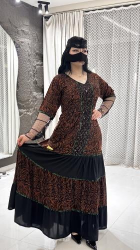 جلابيه حرير بودره