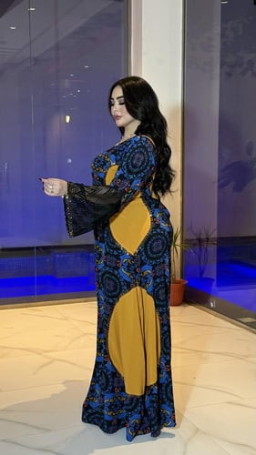 جلابيه حرير بودره