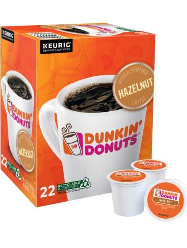 قهوة بنكهة البندق من دانكن دونتس. ٢٢ كبسولة