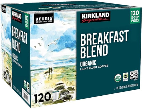 كبسولات قهوة خلطة الصباح عضوية من كريكلاند | 120 ك...