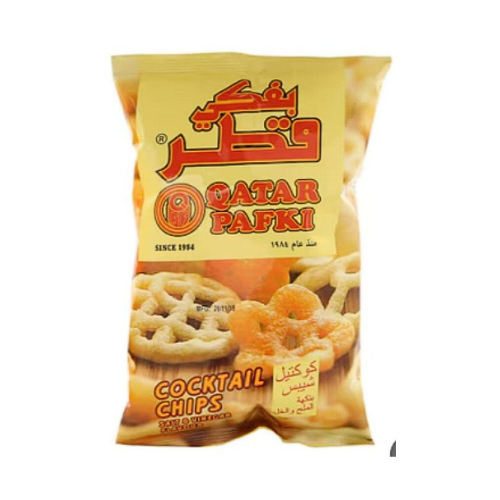 بفكي قطر كوكتيل شيبس ملح وخل 55 جرام