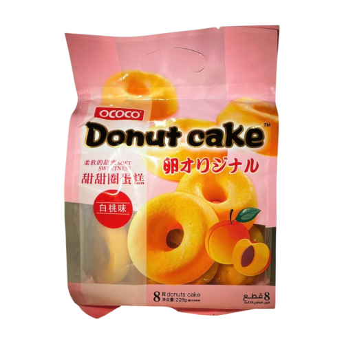 دونات اكوكو بنكهة الخوخ 228 جرام