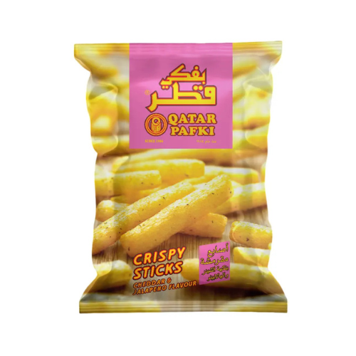 بفكي قطر اصابع مقرمشة بنكهة الشيدر و الهلابينو 80...