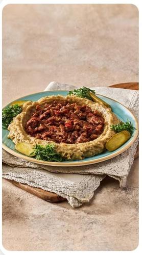 Grilled eggplant with meat/ Beyendi Et / البذنجان...