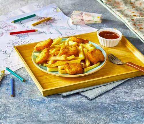 Nuggets/ Chicken Nuggets / قطع الدجاج المقلية