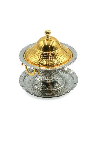 تمرية هندية بقبة الجبر غطاء ذهبي 17 سم