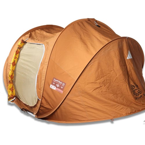 خيمة المبيت الشتوية كاكي من فيافي 260*145*120 سم