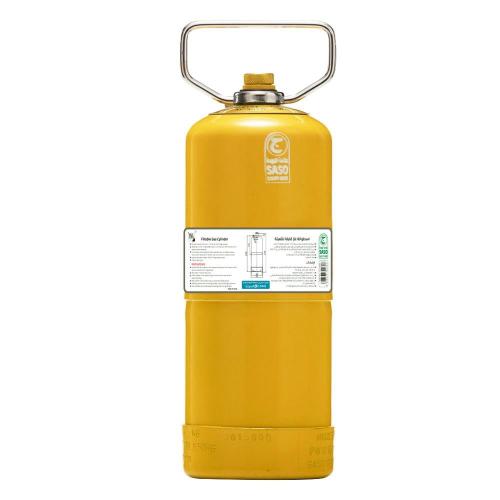 دبة غاز هندي قابلة للتعبئة 0.5 كيلو أصفر