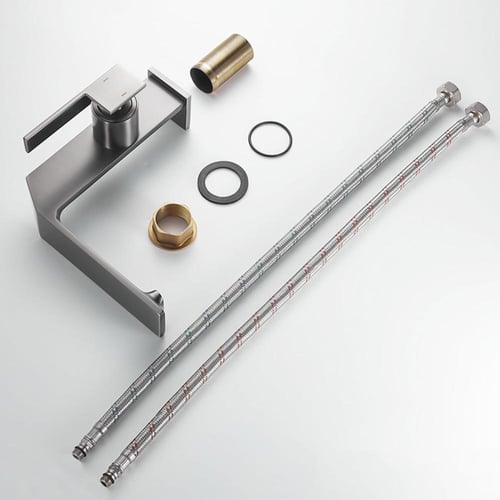 خلاط مغسلة ذهبي مطفي MT034A-B/BG