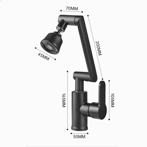 خلاط مغسلة متحرك كروم MT-051