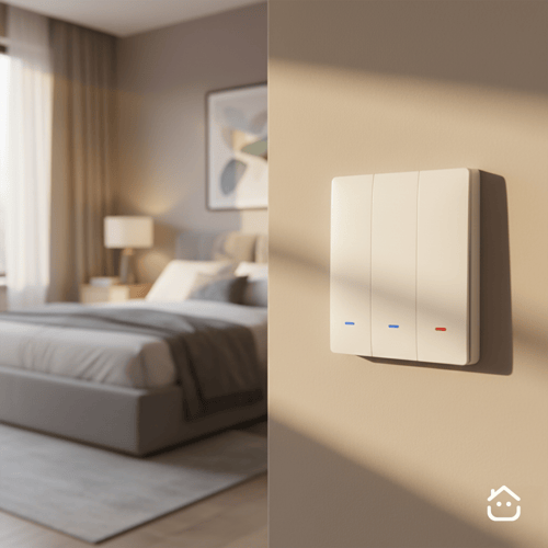 تشكيلة مفاتيح الإنارة الذكية ثلاثي مع هب