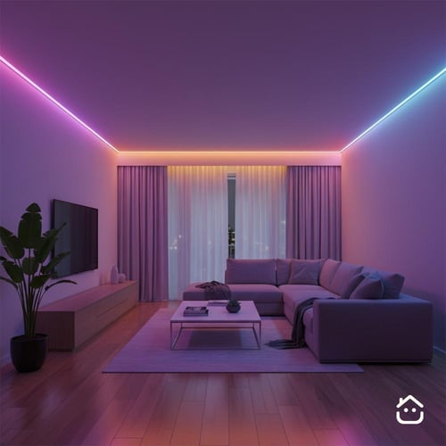 شريط ليد ذكي متعدد الالوان (RGB)