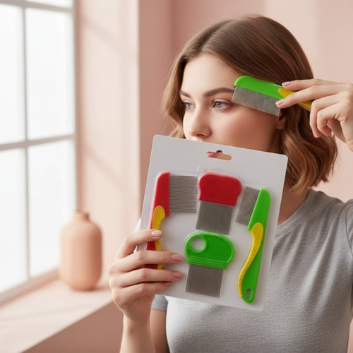 أمشاط إزالة القمل - أدوات فعالة ولطيفة للتخلص من ا...