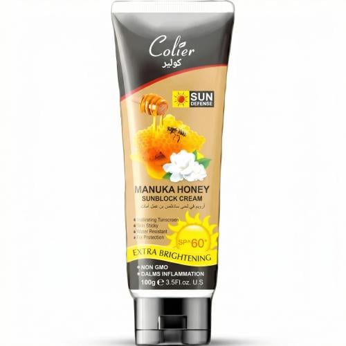 كريم واقي شمس - خفيف الوزن مع مستخلص عسل المانوكا...
