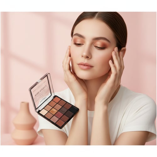 لوحة ظلال العيون - 12 لونا نابضا بالحياة لإطلالة ج...