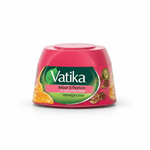 كريم إصلاح الشعر - العسل المغذي وصبغة زيت الخروع ل...