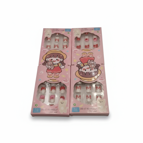 طقم العناية بالأظافر - مجموعة من 4 قطع للأطفال مع...