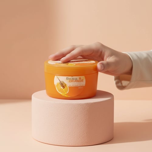 هلام ترطيب - عسل مغذي ومرطب برتقالي للترطيب العميق...