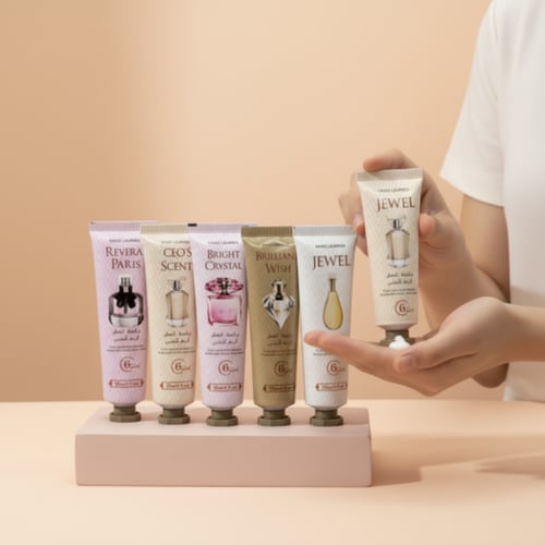 كريم لليدين برائحة العطر