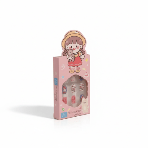 طقم العناية بالأظافر - مجموعة من 4 قطع للأطفال مع...