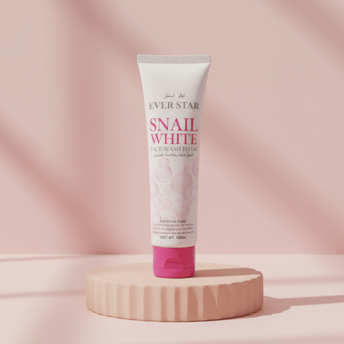 غسول للوجه بخلاصة الحلزون من ايفر ستار 100 مل
