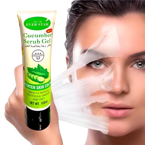 مقشر - مقشر منعش للوجه غني بالخيار مصمم لتجديد وتغ...