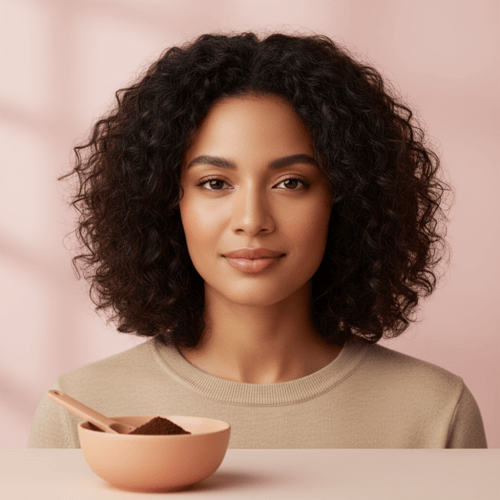 لون الشعر - الظل البني الداكن للحصول على نتائج ناب...