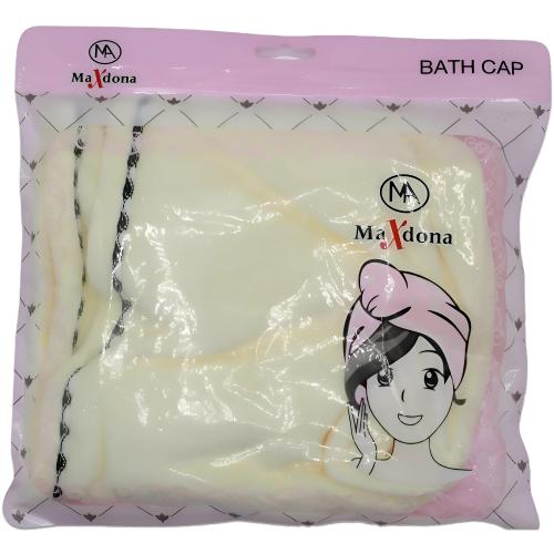 منشفة شعر - غلاف شعر من الألياف الدقيقة فائقة الام...