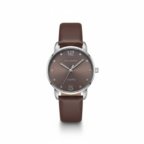 ساعة أنيقة مع شريط قابل للتعديل ومقاومة للماء للمل...