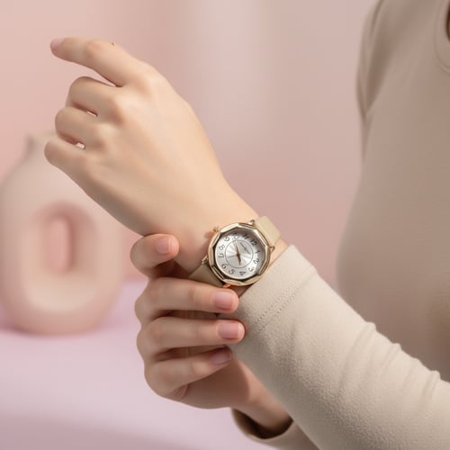 ساعة أنيقة بتصميم معقد وبنية متينة للارتداء اليومي...