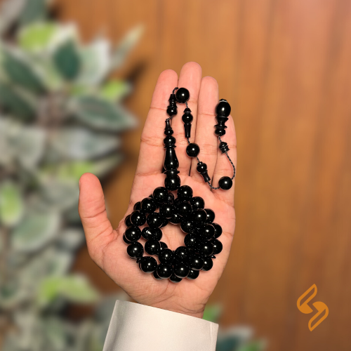 سبحة فاتوران اسود قاتم