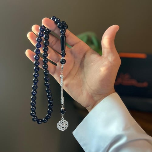 سبحة بكلايت اسود حرباء