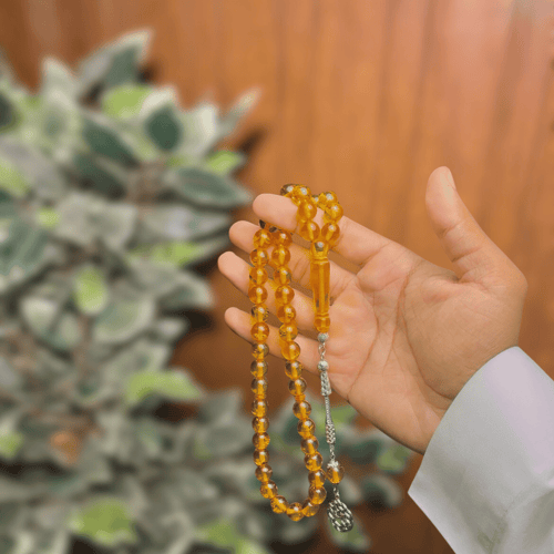 سبحة بكلايت اصفر محشر