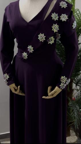 Purple dress