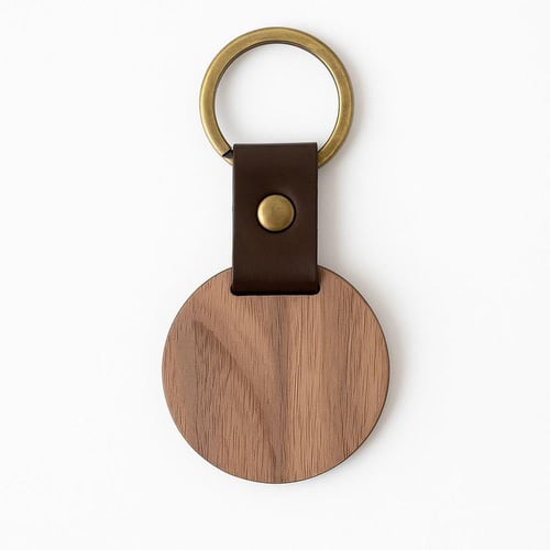 خدمة حسب الطلب - ميدالية مفاتيح خشبية محفورة بالاس...