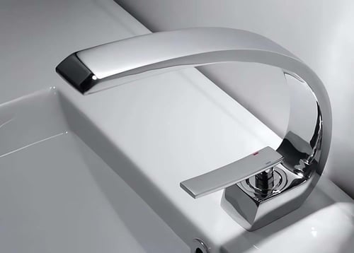 نسخة من خلاط مغسلة نحاس بارد حار بتصميم كوبرا